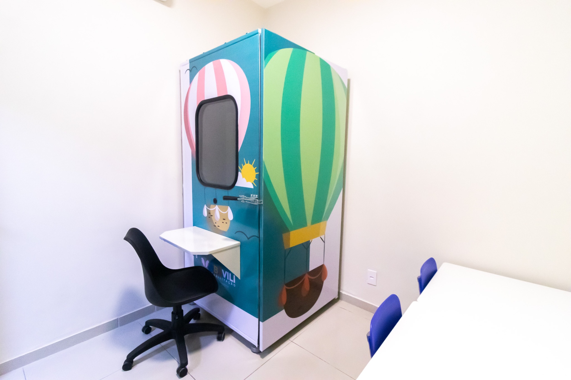 Cabine de Fonoaudiologia — ABA VILI